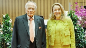 Würth-Gruppe baut Engagement bei den Salzburger Festspielen aus - Prof. Dr. h.c. mult. Reinhold Würth und Festspielpräsidentin Dr. Kristina Hammer - Quelle: Ufuk Arslan
